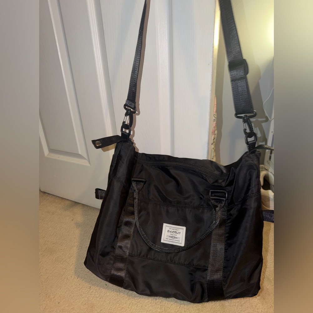 Black Travel Duffle Bag